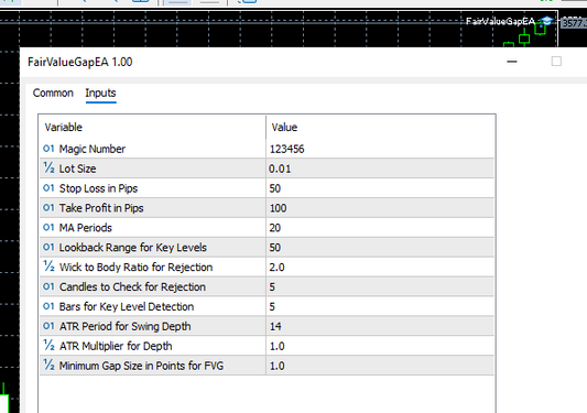 EX5 Fair Value Gap EA